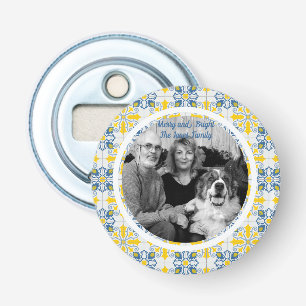 Abrebotellas Fotografía de mosaicos portugueses para Navidades 