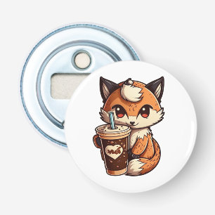 Abrebotellas Fox con una taza