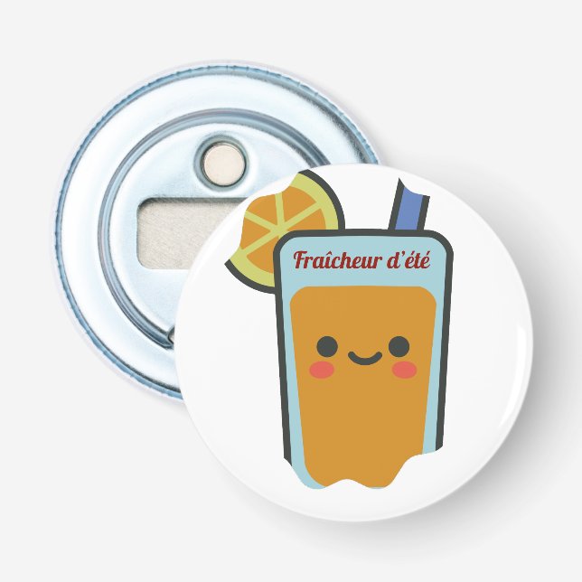 Abrebotellas Fraîcheur d'été (Anverso)