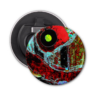 Abrebotellas Frequency Serpent – Abstract Energy Compact Mirror