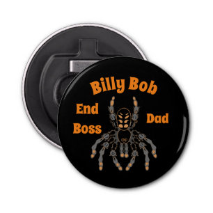 Abrebotellas Funny End Boss Dad Suntiger Tarantula Nombre Etiqu