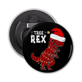 Abrebotellas Funny Navidades Dinosaur Tree Rex Bottle Opener