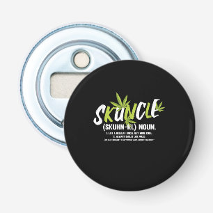 Abrebotellas Funny Uncle Weed Smoker Sktío Uncle Lover Gift