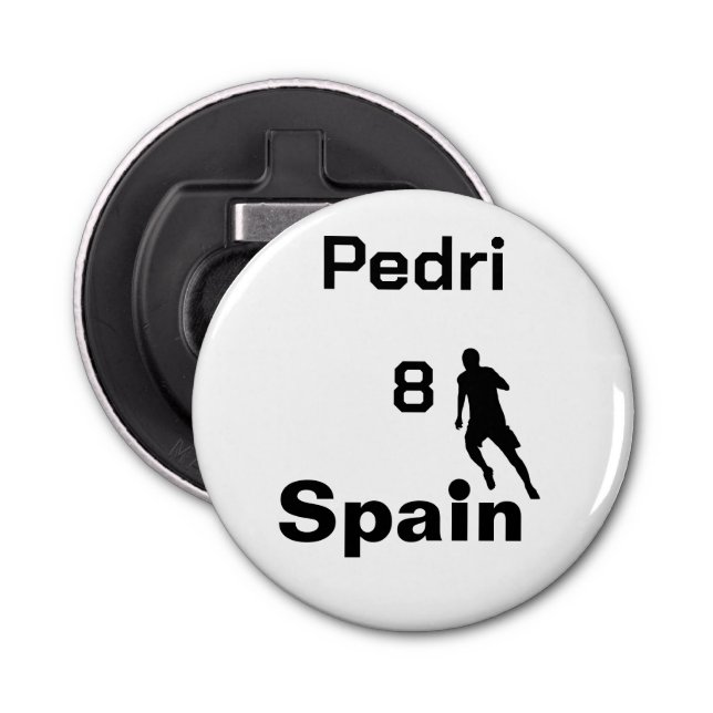 Abrebotellas Fútbol en España, personalizable (Anverso)