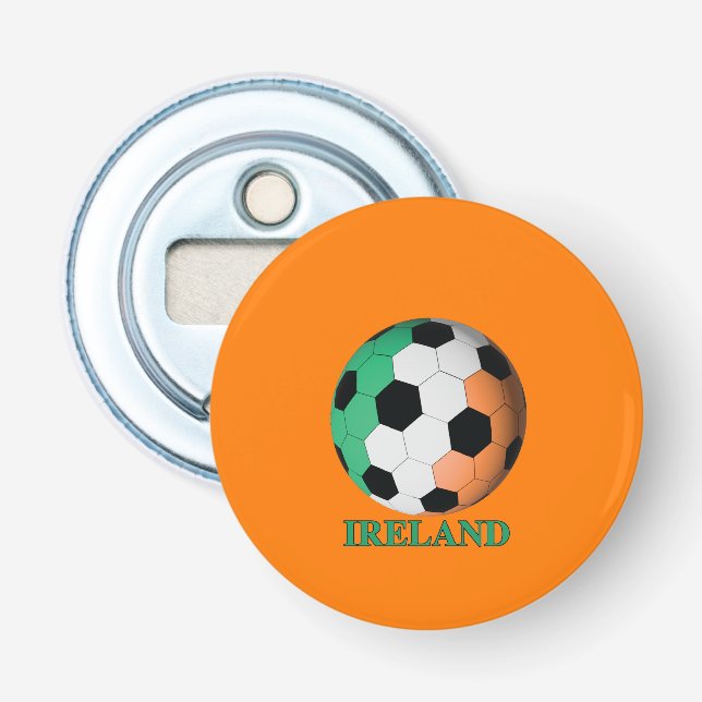 Abrebotellas Fútbol Irlanda (Anverso)