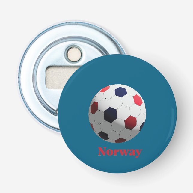 Abrebotellas Fútbol Noruego (Anverso)
