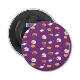 Abrebotellas Galletas y leche en morado