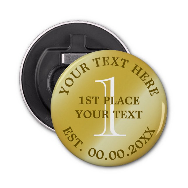 Abrebotellas Ganador ganador del primer premio ganador de la me (Anverso)