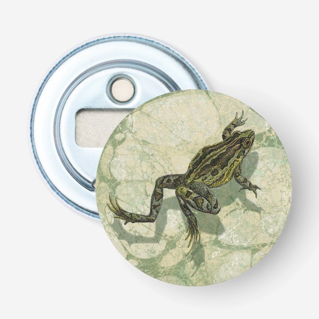 Abrebotellas Ganancia de toad en el agua (Anverso)