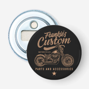 Abrebotellas Garaje de motocicleta Bobber Personalizado de moto