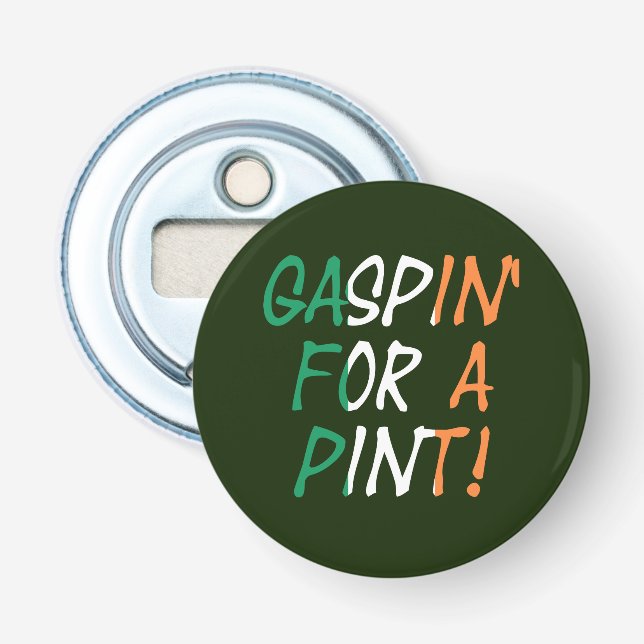 Abrebotellas Gaspin para un bocnt de pinta (Anverso)