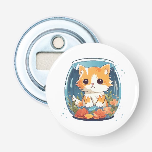 Abrebotellas Gato Culpable (Anverso)