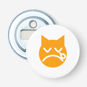 Abrebotellas Gato de Emoji llorando