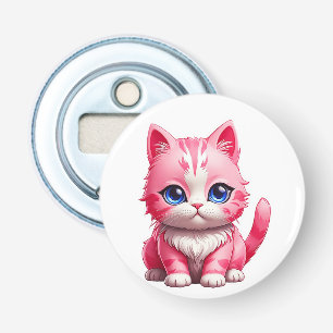 Abrebotellas Gato Kitty Rosa