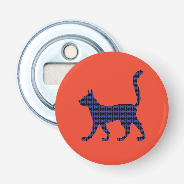 Abrebotellas Gato misterioso (Anverso)