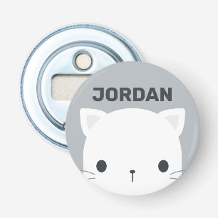 Abrebotellas Gato Pequeño y Lindo con Nombre Personalizado