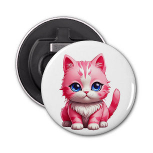 Abrebotellas Gato rosa