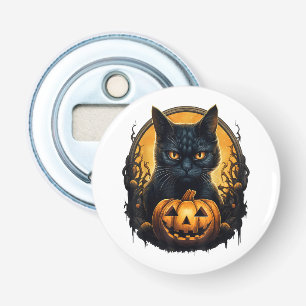 Abrebotellas Gatos Negros de Halloween Calabazas Espeluznantes