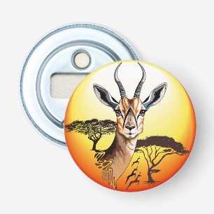Abrebotellas Gazelle Animal salvaje Antelope africano