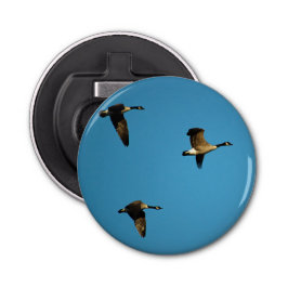 Abrebotellas Géanos canadienses en vuelo