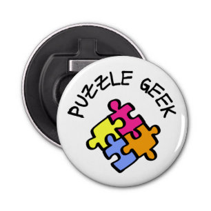 Abrebotellas Geek del rompecabezas