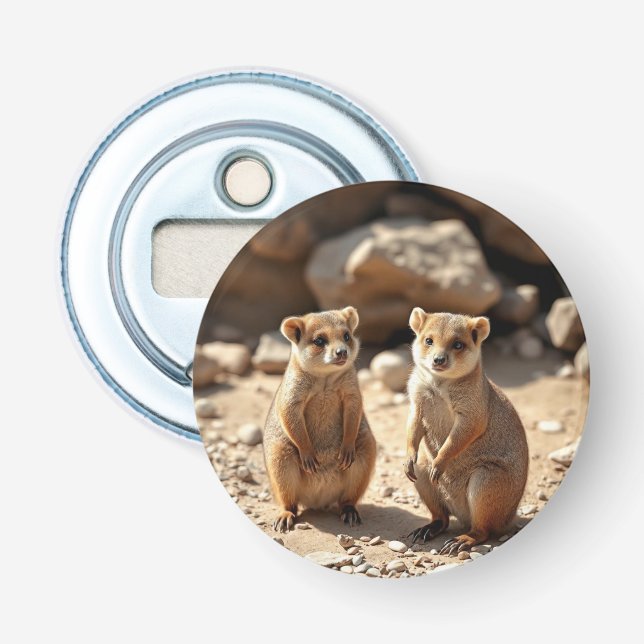 Abrebotellas Gemelos australianos de Quokka, (Anverso)
