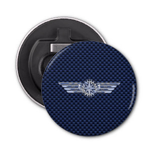 Abrebotellas General Air Pilot Compass Cromado Como La Brújula