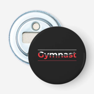 Abrebotellas Ginasta - Palabra de Gimnasia Moderna Minimalista