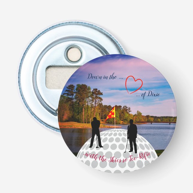 Abrebotellas Golf Alabama (Anverso)