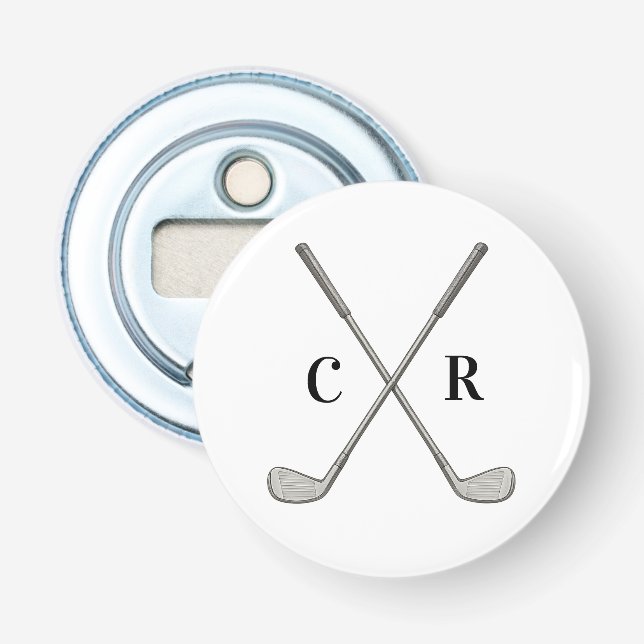 Abrebotellas Golf Clubs Personalized (Anverso)