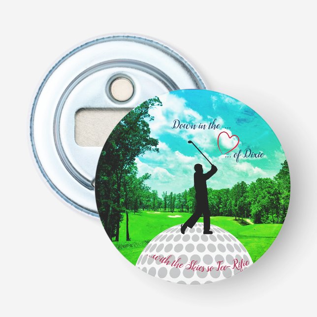 Abrebotellas Golf Life Alabama (Anverso)