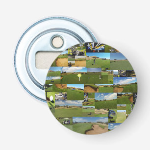 Abrebotellas Golf, Photo Collarge, Magnetic Bottle Opener