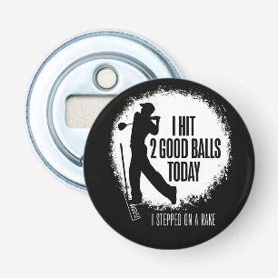 Abrebotellas Golpeé 2 Bolas Buenas Hoy - golf divertido