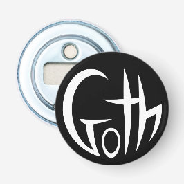 Abrebotellas Gótico (Letras apuntadas)