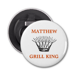 Abrebotellas Gracioso de Grill King personalizado