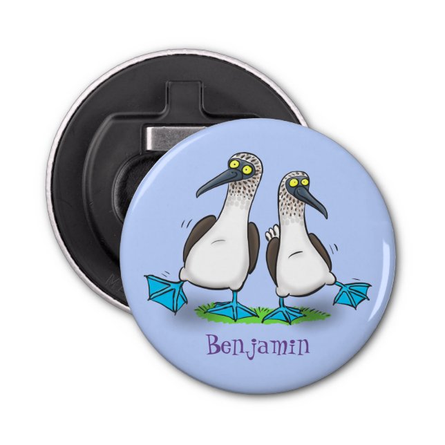 Abrebotellas Gracioso, feliz personalizado de bailarines de pel (Anverso)