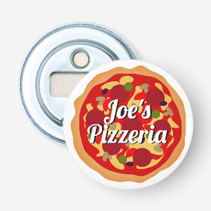 Abrebotellas Gracioso pepperoni pizza personalizado magnético r