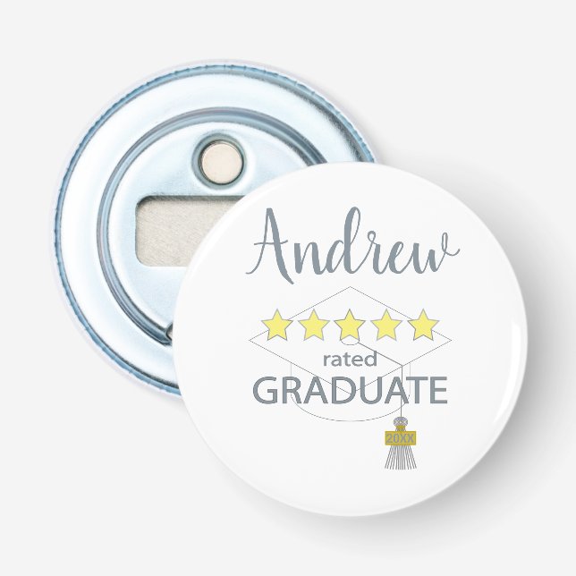 Abrebotellas Graduado De 5 Estrellas (Anverso)