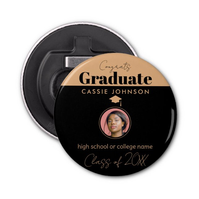 Abrebotellas Graduado de Congrats, Clase de 2023 (Anverso)