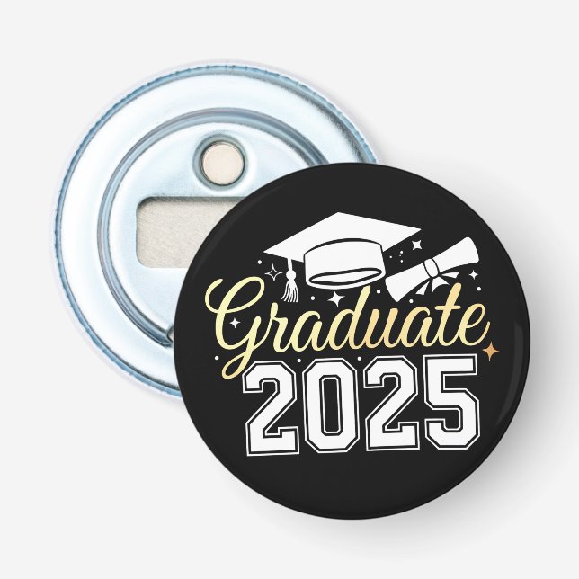 Abrebotellas Graduado de la promoción de 2025 (Anverso)