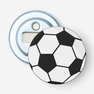 Abrebotellas Gráfico clásico de balón de fútbol para fanáticos 