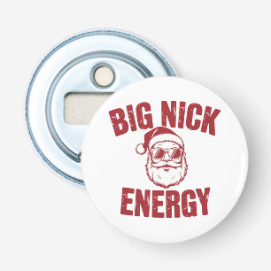 Abrebotellas Gran Energía de Nick Santa Divertido Chiste Navide