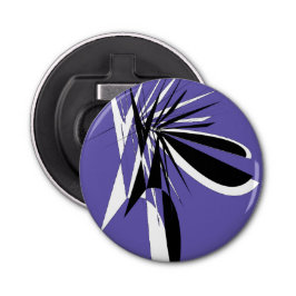 Abrebotellas Graphic purple bottle opener / Décapsuleur graphic