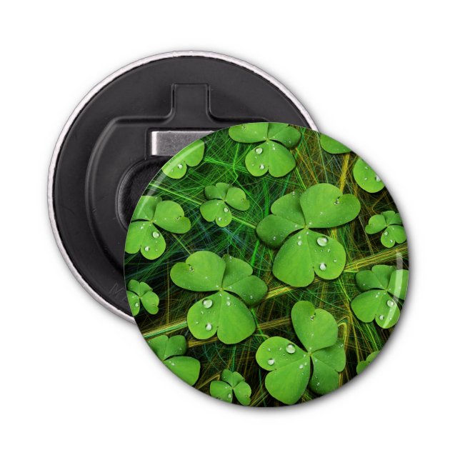 Abrebotellas Green Shamrock St Patrick's iPhone 5 Funda-Mate (Anverso)