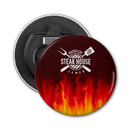 Abrebotellas Grill Master — Personalizados BBQ Flames
