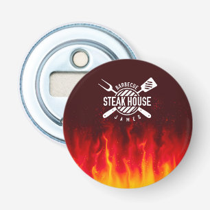 Abrebotellas Grill Master — Personalizados BBQ Flames