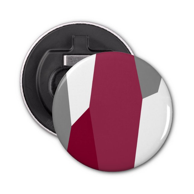 Abrebotellas Gris rosa y blanco (Anverso)