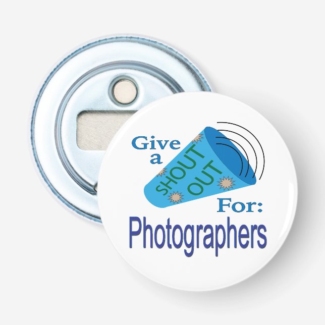 Abrebotellas Gritos a los fotógrafos (Anverso)