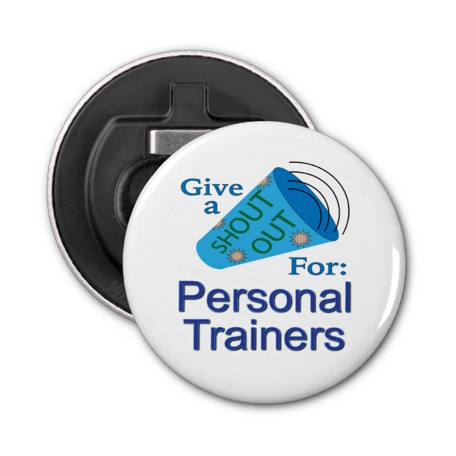 Abrebotellas Gritos para formadores personales (Anverso)