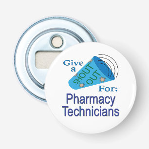 Abrebotellas Gritos para los técnicos de farmacia